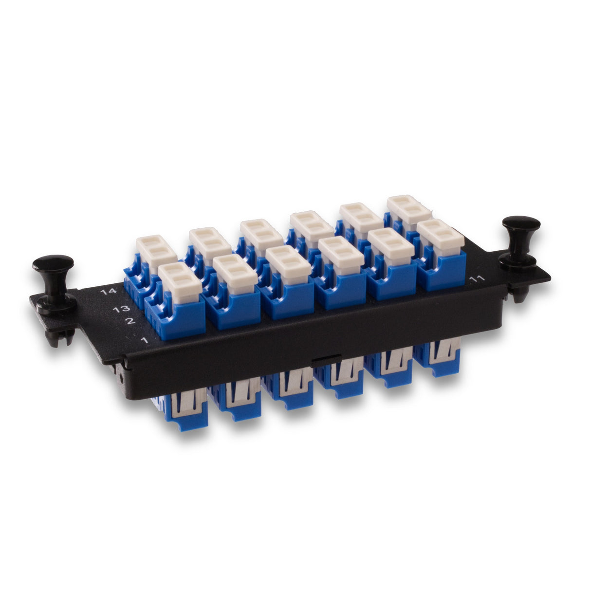 24-port LC (Duplex) Metal Adapter Panel, Legrand Compatible, Match for UltraX/Y/N/S Series Enclosures