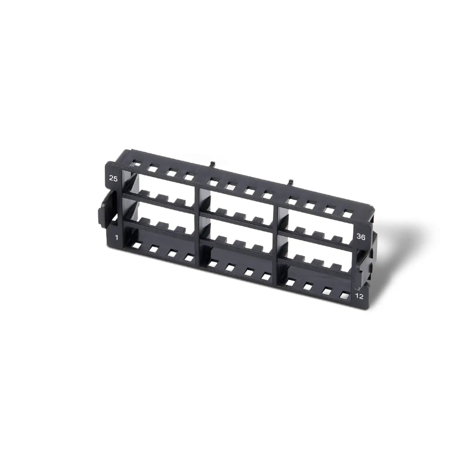 36-port LC (Duplex) Plastic Adapter Panel, Match for UltraX/Y/N/S Series Enclosures