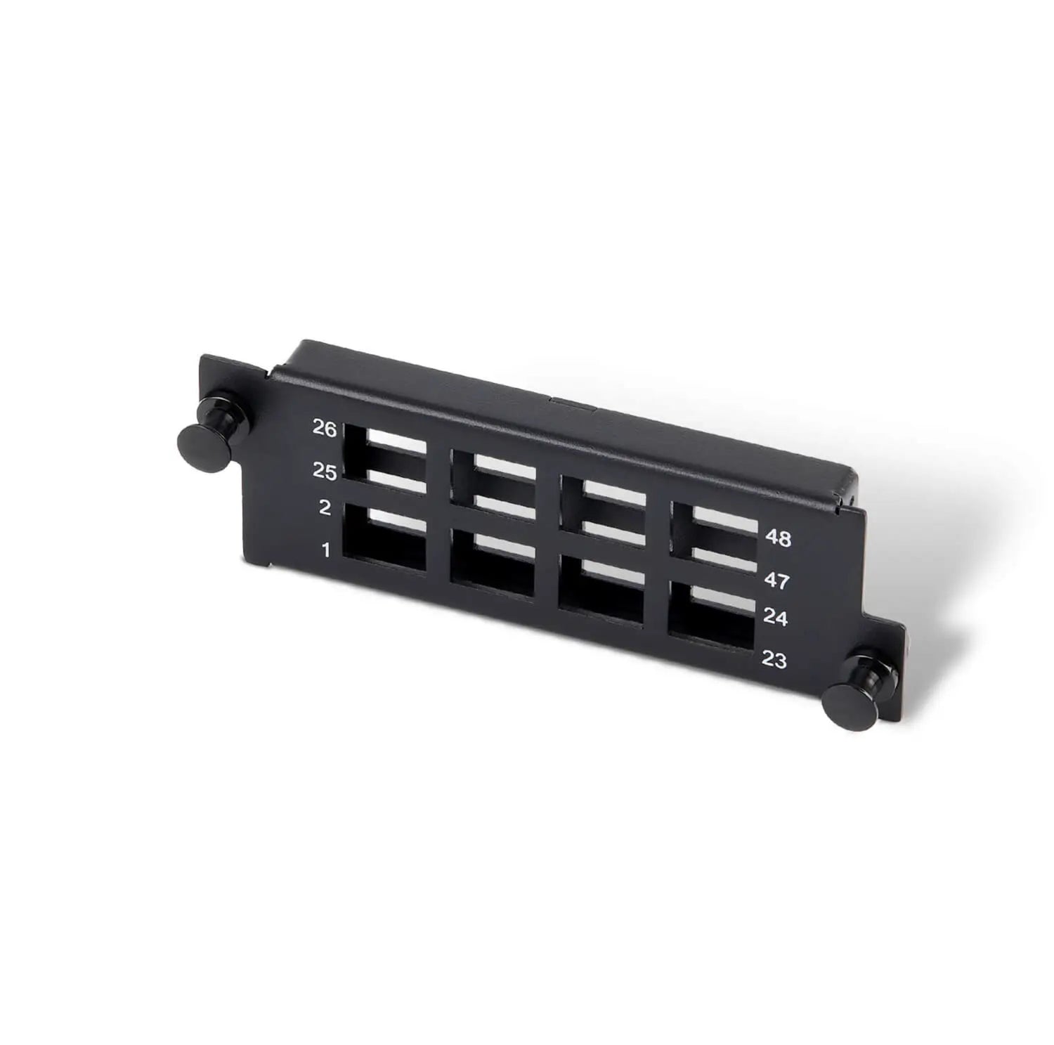 48-port MDC (Triple) Metal Adapter Panel, Match for UltraX/Y/N/S Series Enclosures