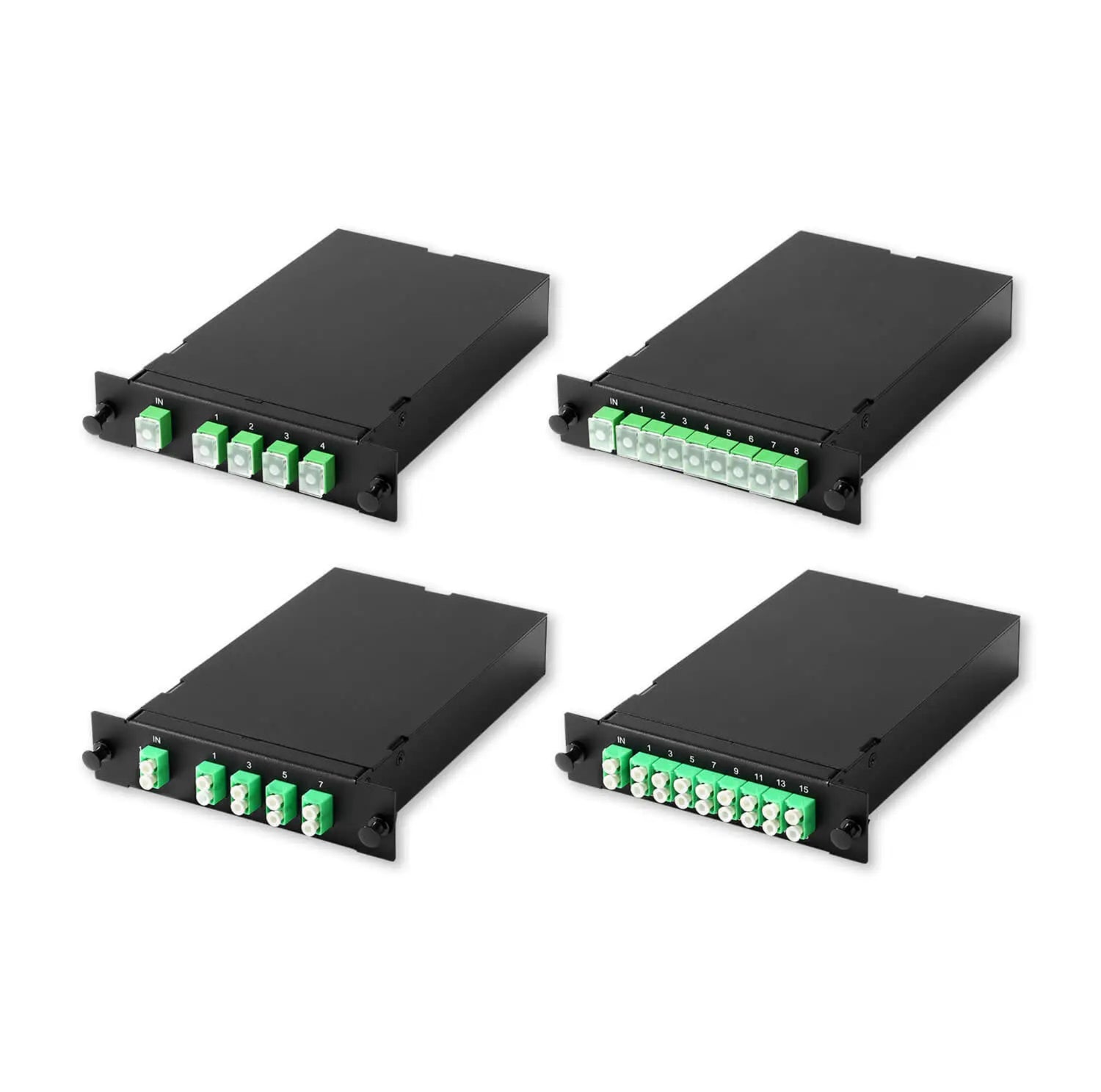 PSB PLC Splitter Fiber Optic Enclosure matched for LGX Box, 19”1U