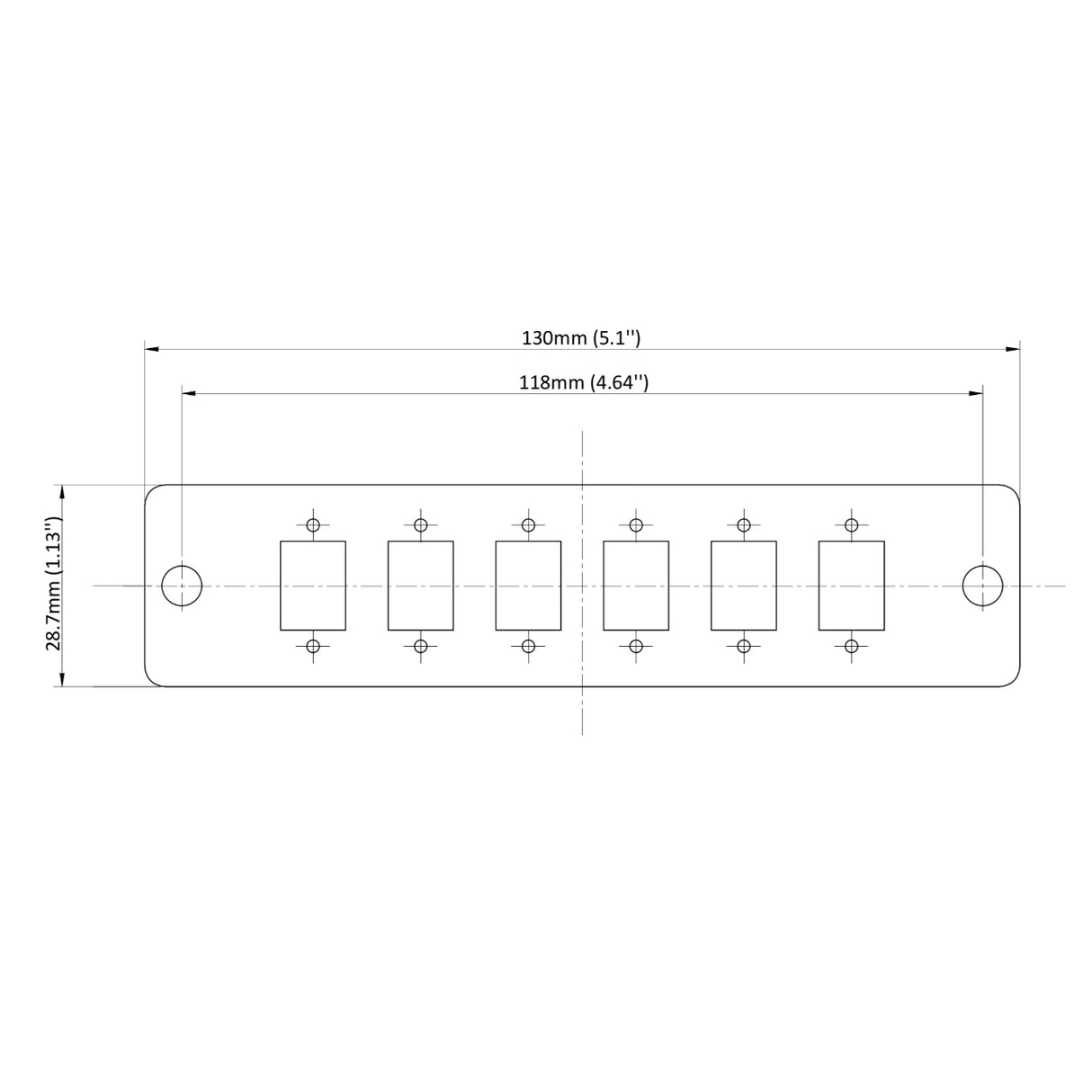 12-Port LGX Compatible Fiber Patch Panel with Numbered Ports, Preloaded with Magenta LC Adapters/Couplers