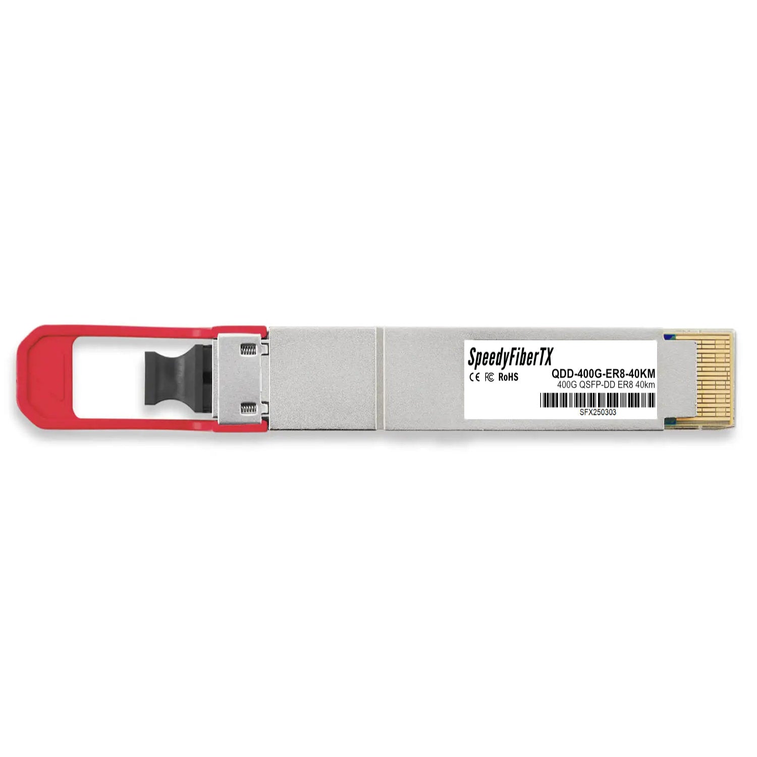 400GBASE-ER8 QSFP-DD PAM4 1310nm 40km DOM Duplex LC/UPC SMF Optical Transceiver Module
