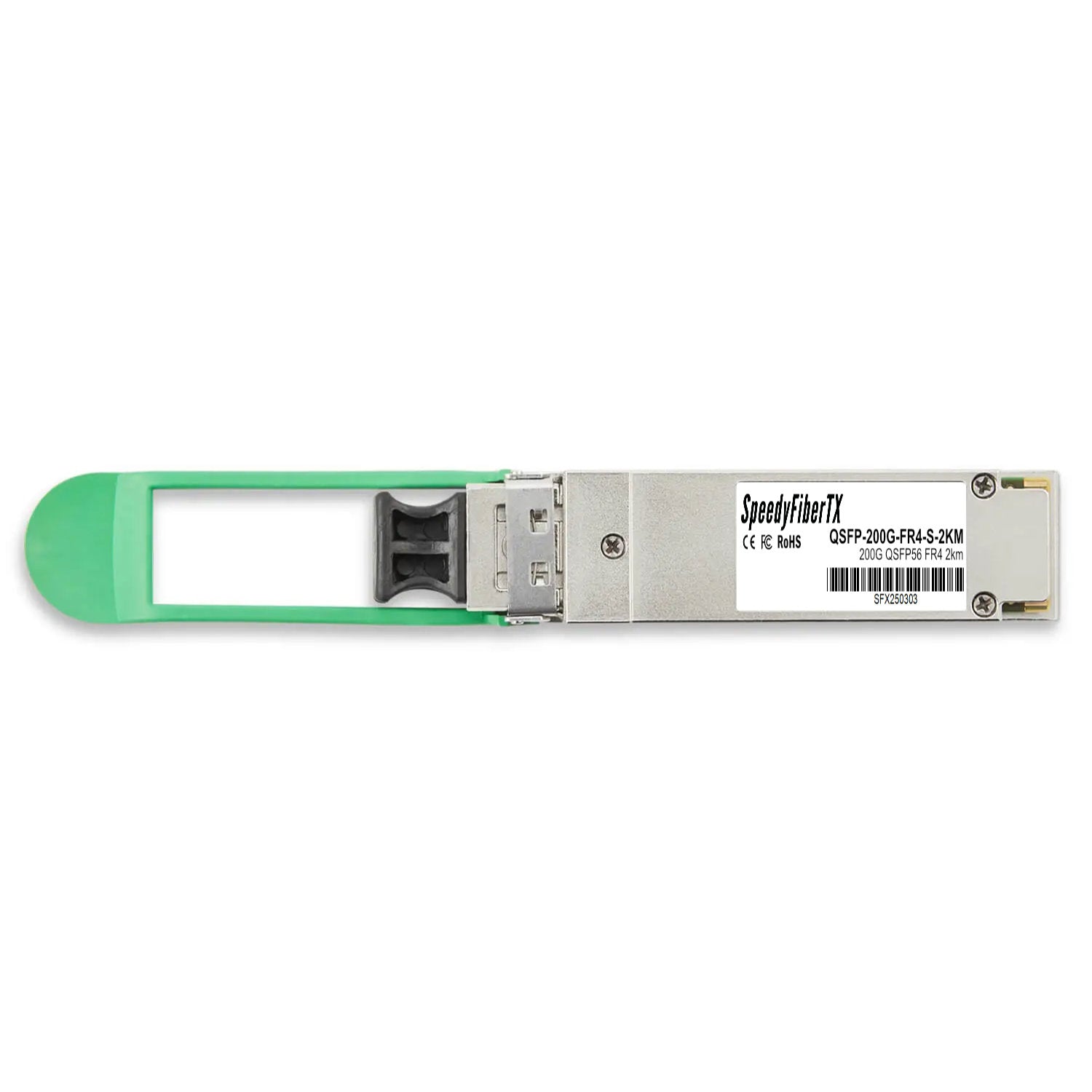 200GBASE-FR4 QSFP56單模光模組 1310nm 2km DOM 雙工LC