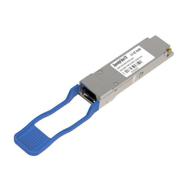 SpeedyFiberTX 40GBASE-PLR4L QSFP+ 1310nm 2km DOM MPO-12/APC SMF Optical Transceiver Module