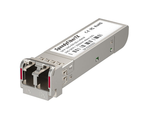 SpeedyFiberTX 10GBASE-ER SFP+ 1550nm 40km DOM Duplex LC/UPC SMF Optical Transceiver Module (Industrial)