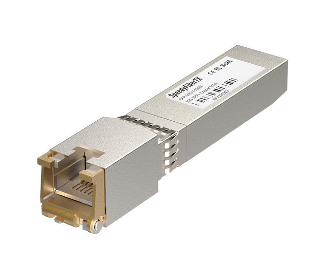 SpeedyFiberTX 10GBASE-T SFP+ Copper 100m RJ-45 Transceiver Module (LOS)