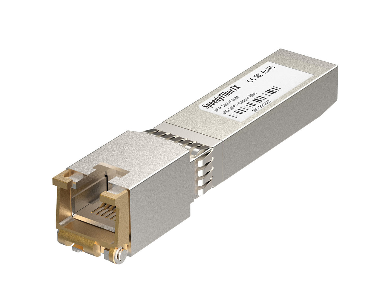 10GBASE-T SFP+ Copper 80m RJ-45 Transceiver Module (LOS)