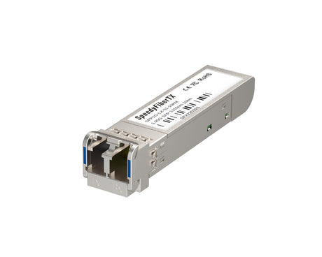1000BASE-LX/LH SFP optical transceiver, 1310nm wavelength, 10km LC duplex UPC single-mode fiber (SMF) module with DOM, designed for switches and enterprise networks.