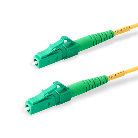 SpeedyFiberTX  LC/APC to LC/APC Single-Mode Simplex  Fiber Patch Cable | Corning SMF-28 Ultra Fiber | OS1/OS2 Compatible