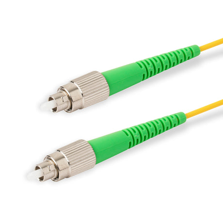 SpeedyFiberTX  FC/APC to FC/APC Single-Mode Simplex  Fiber Patch Cable | Corning SMF-28 Ultra Fiber | OS1/OS2 Compatible