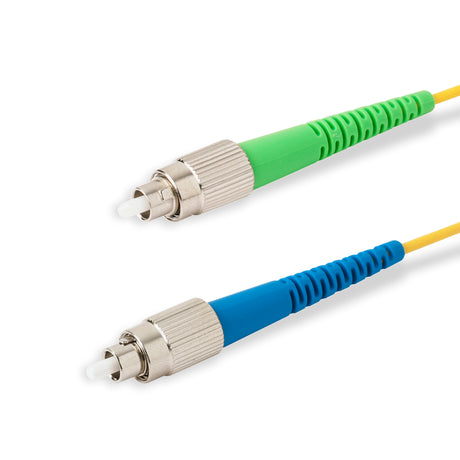 SpeedyFiberTX  FC/APC to FC/UPC Single-Mode Simplex  Fiber Patch Cable | Corning SMF-28 Ultra Fiber | OS1/OS2 Compatible