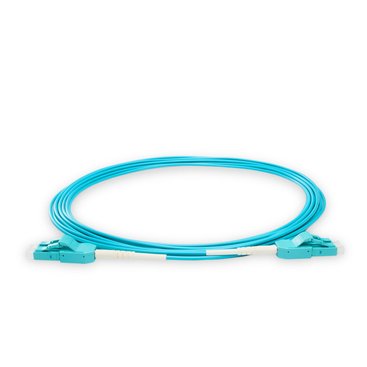 Uniboot Ultra Low Loss 0.1dB OM3 LC/UPC to LC/UPC Fiber Patch Cable | Polarity Switchable | Corning OM3 Fiber | OFNP Jacket | Speedy Model A Uniboot