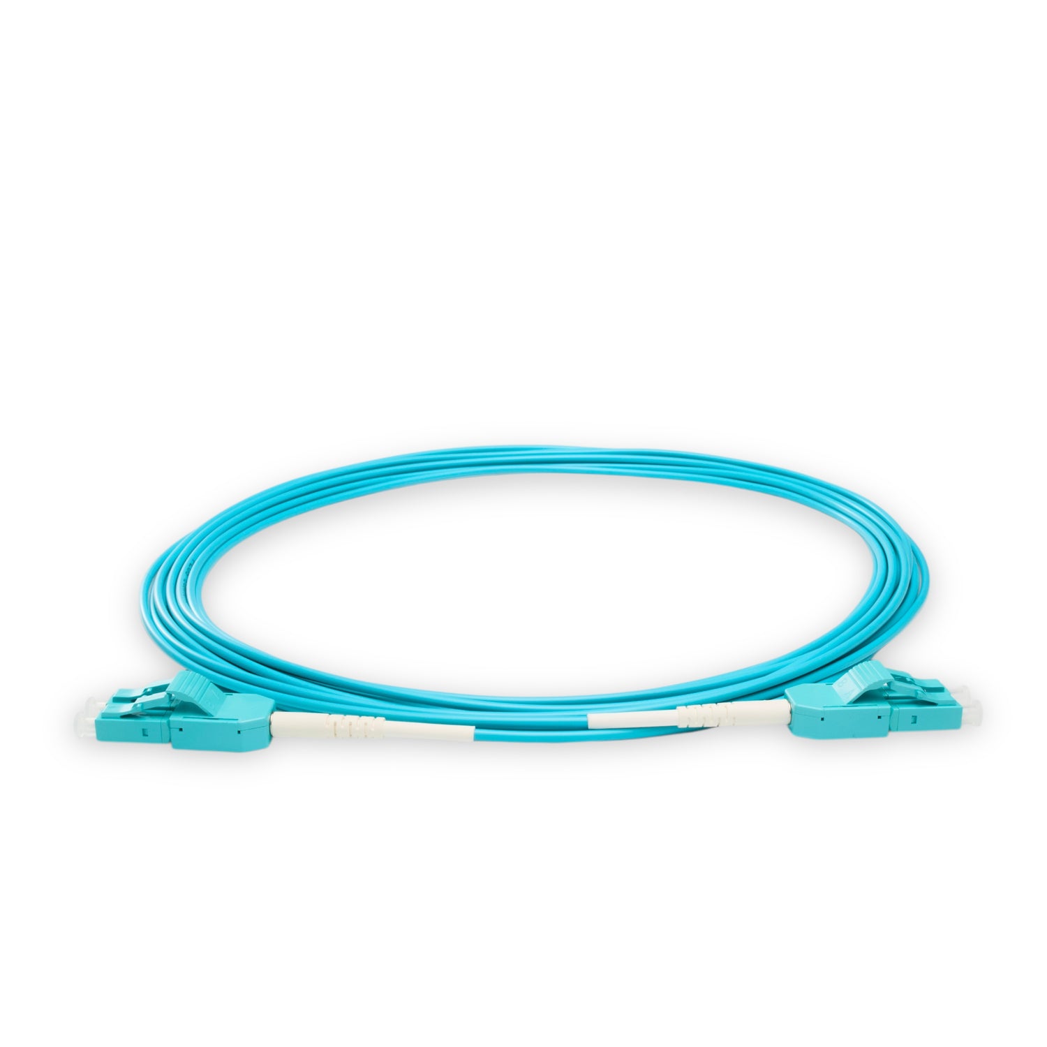 Uniboot Ultra Low Loss 0.1dB OM3 LC/UPC to LC/UPC Fiber Patch Cable | Polarity Switchable | Corning OM3 Fiber | OFNP Jacket | Speedy Model A Uniboot