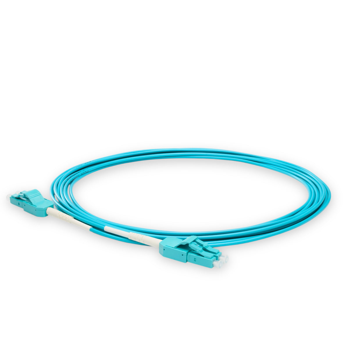 Uniboot Ultra Low Loss 0.1dB OM3 LC/UPC to LC/UPC Fiber Patch Cable | Polarity Switchable | Corning OM3 Fiber | OFNP Jacket | Speedy Model A Uniboot