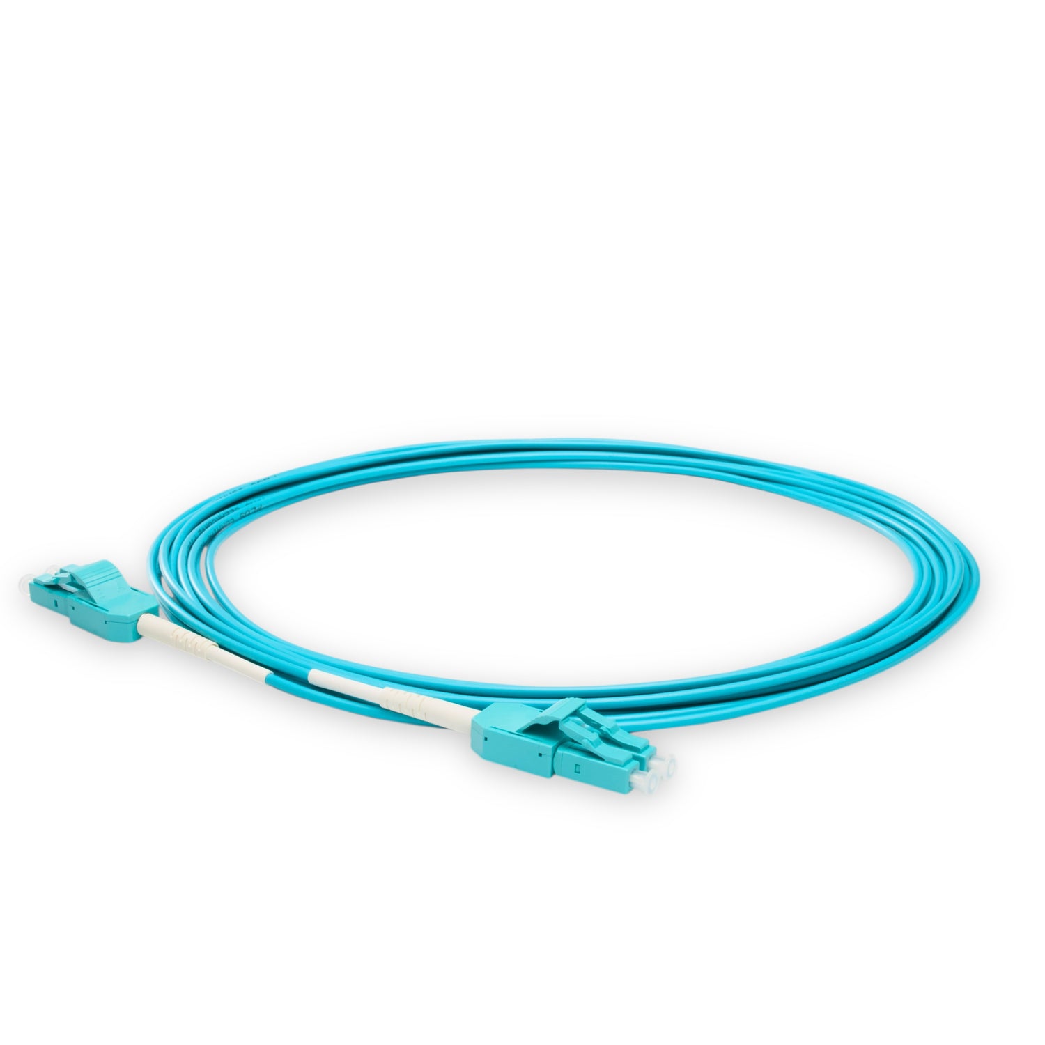 Uniboot Ultra Low Loss 0.1dB OM3 LC/UPC to LC/UPC Fiber Patch Cable | Polarity Switchable | Corning OM3 Fiber | OFNP Jacket | Speedy Model A Uniboot