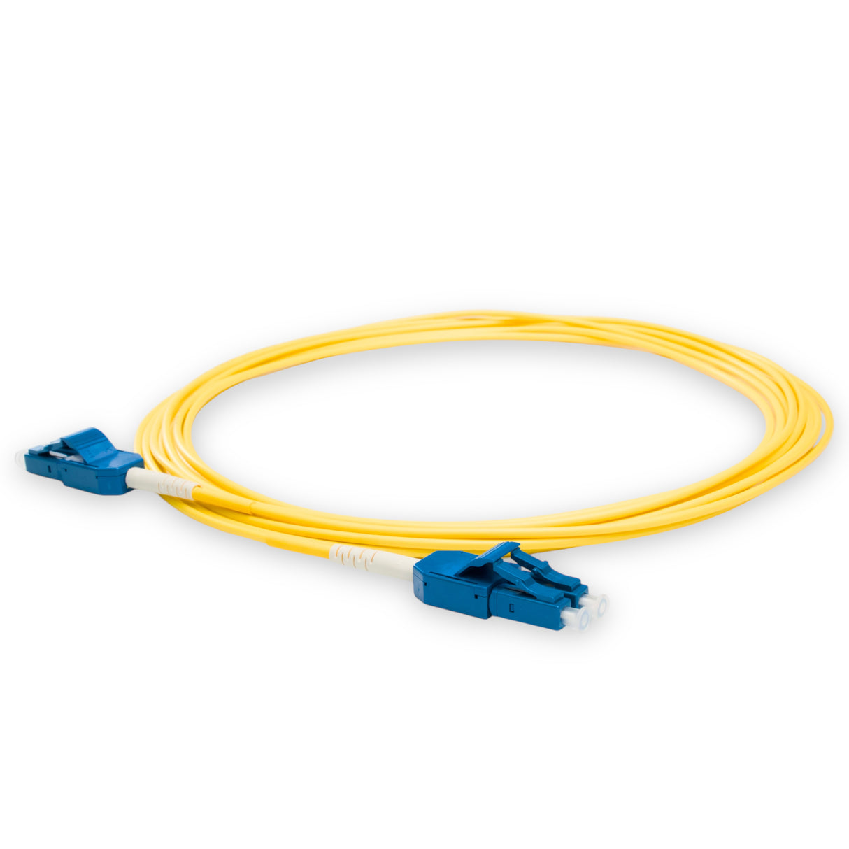 Uniboot Ultra Low Loss 0.1dB Single-mode LC/UPC to LC/UPC Fiber Patch Cable | Polarity Switchable | Corning SMF-28 Ultra Fiber | OS1/OS2 Compatible | OFNR Jacket | Speedy Model A Uniboot