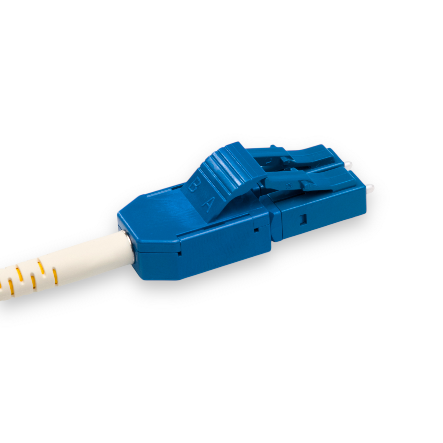 Uniboot Ultra Low Loss 0.1dB Single-mode LC/UPC to LC/UPC Fiber Patch Cable | Polarity Switchable | Corning SMF-28 Ultra Fiber | OS1/OS2 Compatible | OFNR Jacket | Speedy Model A Uniboot