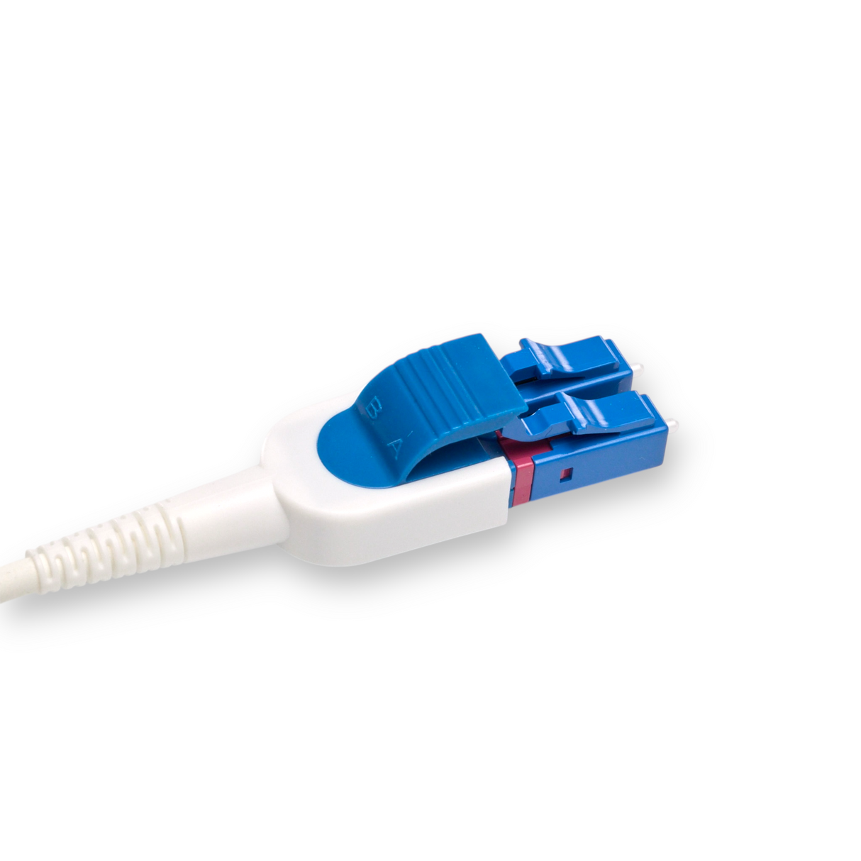 Uniboot Ultra Low Loss 0.1dB Single-mode LC/UPC to LC/UPC Fiber Patch Cable | Polarity Switchable | Corning SMF-28 Ultra Fiber | OS1/OS2 Compatible | OFNR Jacket | Speedy Model E Uniboot