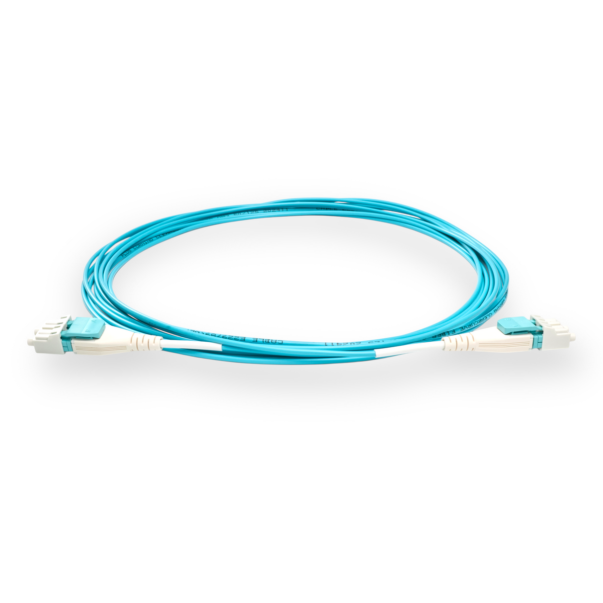 Uniboot Ultra Low Loss 0.1dB OM3 LC/UPC to LC/UPC Fiber Patch Cable | Polarity Switchable | Corning OM3 Fiber | LSZH Jacket | Speedy Model S Uniboot