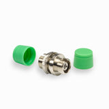SpeedyFiberTX 6-pack FC/APC to FC/APC Mating Sleeve Narrow Key Round Flange 2.0mm