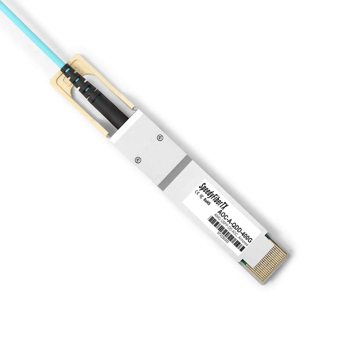400G QSFP56-DD 鎧裝 AOC光纖模組