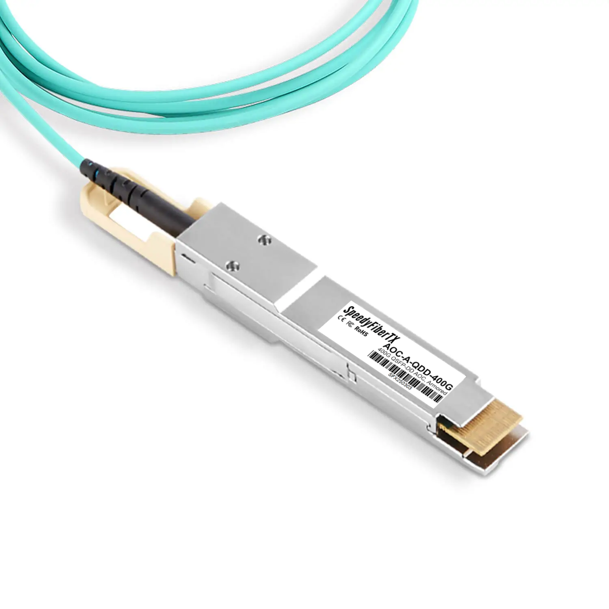 400G QSFP56-DD 鎧裝 AOC光纖模組
