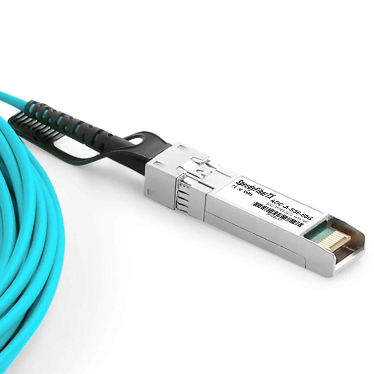 50G SFP56 鎧裝 AOC光纖模組