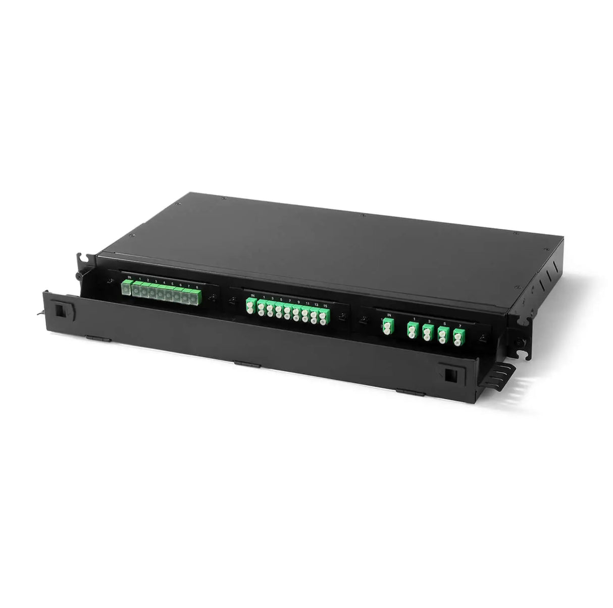PSB PLC 分路器光纖機箱（適用 LGX 盒，19” 1U）