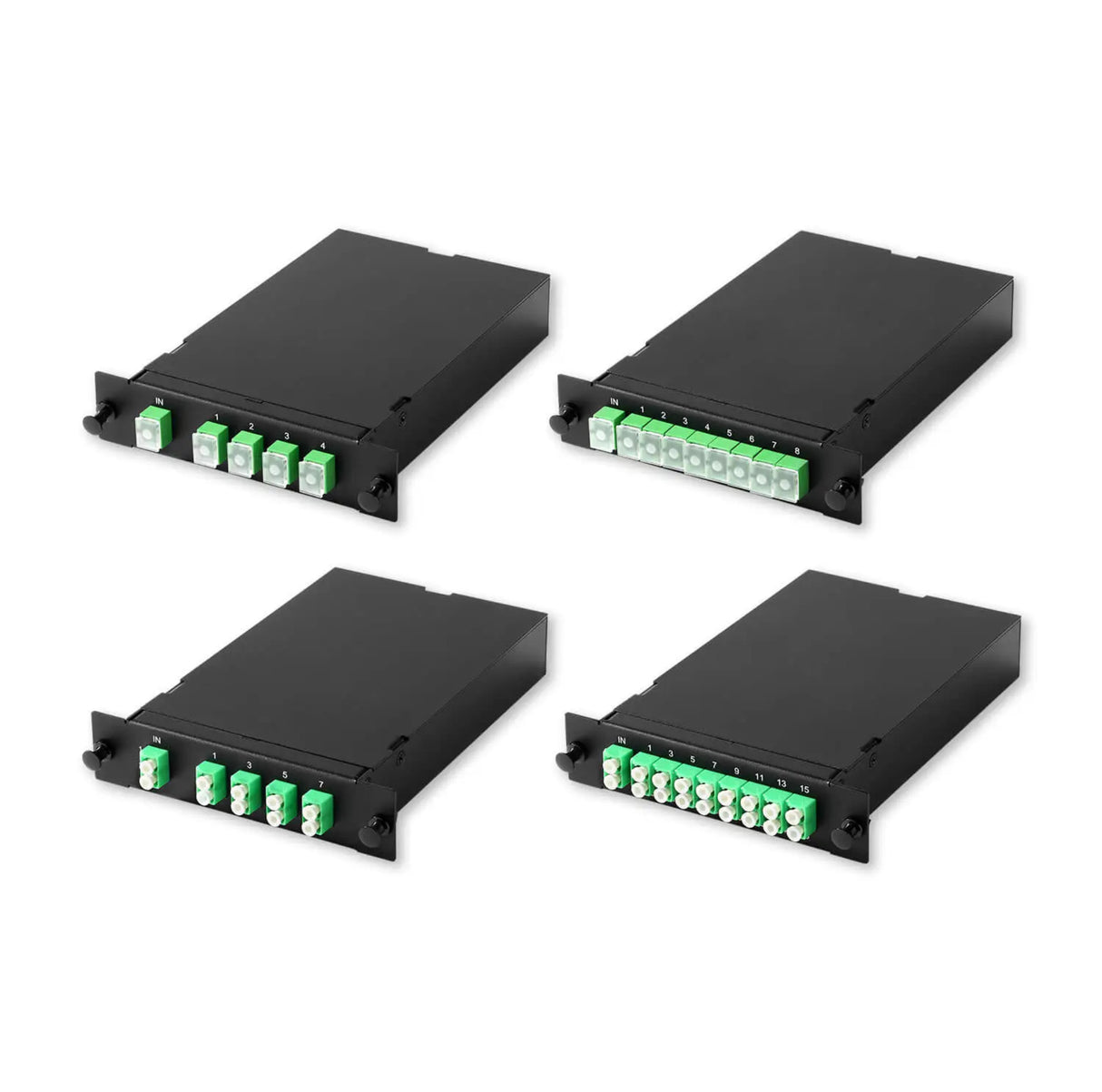 PSB PLC 分路器光纖機箱（適用 LGX 盒，19” 1U）