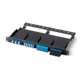 UltraS HD 19” 1U 光纖機箱（可安裝 4 個模組卡匣或 4 個轉接板，固定式，Lite 輕量型）