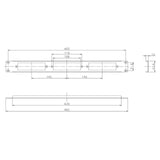 SpeedyFiberTX 19-inch Patch Panel for LGX Adapter Panel