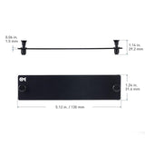 SpeedyFiberTX LGX Blank Adapter Panel | Unloaded | Black
