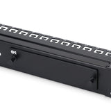 SpeedyFiberTX LGX Blank Adapter Panel | Unloaded | Black
