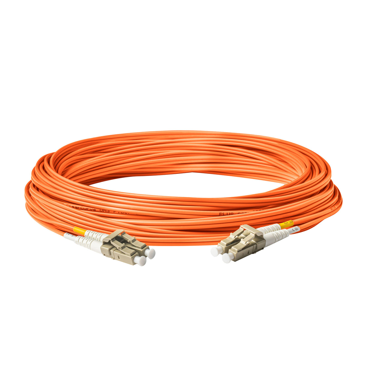 【博光通訊】電信級 0.2dB  LC/UPC to LC/UPC 多模 OM1 雙工光纖跳線 | 康寧纖芯 |  橘色 LSZH 低煙無鹵外被