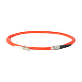 【博光通訊】電信級 0.2dB  LC/UPC to FC/UPC 多模 OM1 單工光纖跳線 | 康寧纖芯 |  橘色 LSZH 低煙無鹵外被