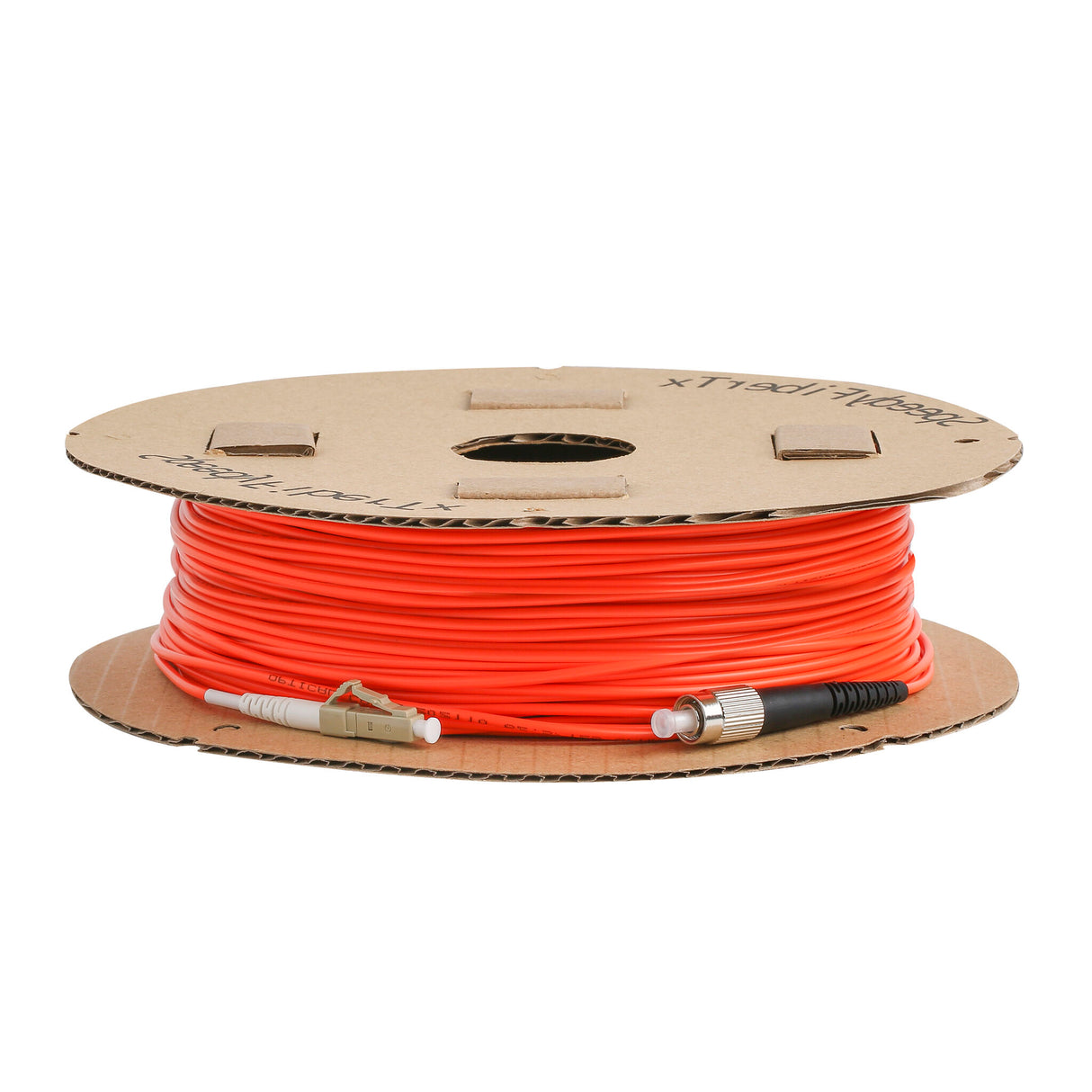【博光通訊】電信級 0.2dB  LC/UPC to FC/UPC 多模 OM1 單工光纖跳線 | 康寧纖芯 |  橘色 LSZH 低煙無鹵外被