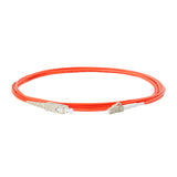 SpeedyFiberTX 0.2dB SC/UPC to LC/UPC Multimode OM1 Simplex Fiber Patch Cable | Corning InfiniCor 300 Optical 62.5 µm Multimode Fiber |  Orange OFNP Jacket