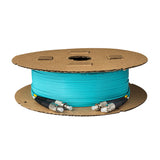 SpeedyFiberTX 0.2dB FC/UPC to FC/UPC Multimode OM3 Duplex Fiber Patch Cable | Corning ClearCurve OM3 50 µm Laser-Optimized Fiber |  Aqua OFNP Jacket ,Metal  Connectors