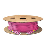SpeedyFiberTX Low Loss 0.15dB LC/UPC to LC/UPC Multimode OM4 Duplex Fiber Patch Cable | Corning ClearCurve OM4 50 µm Laser-Optimized Fiber |  Magenta LSZH Jacket, Magenta  Connectors