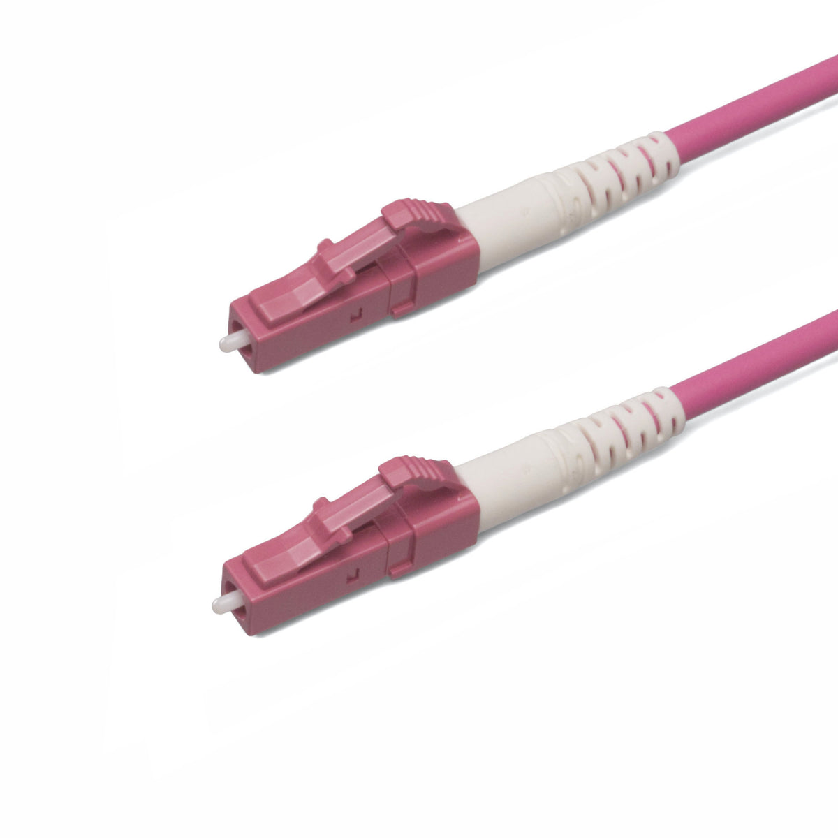 Low Loss 0.15dB LC/UPC to LC/UPC Multimode OM4 Simplex Fiber Patch Cab ...