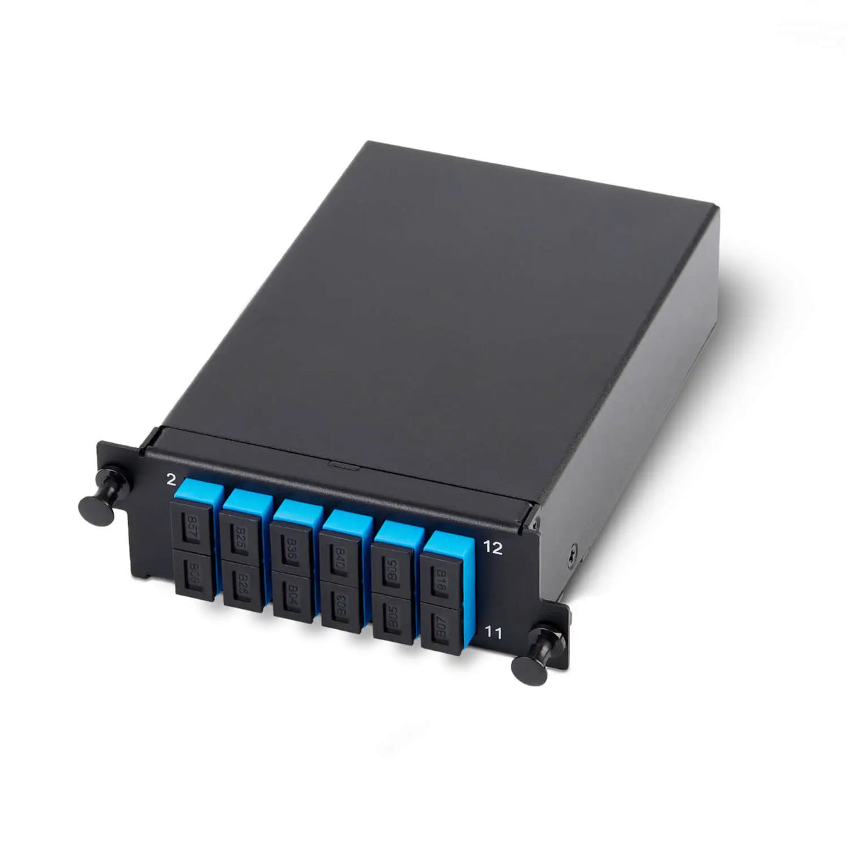 4MPO/MTP®-SC（12 芯）金屬模組卡匣，適用 UltraX/Y/N/S 系列機箱
