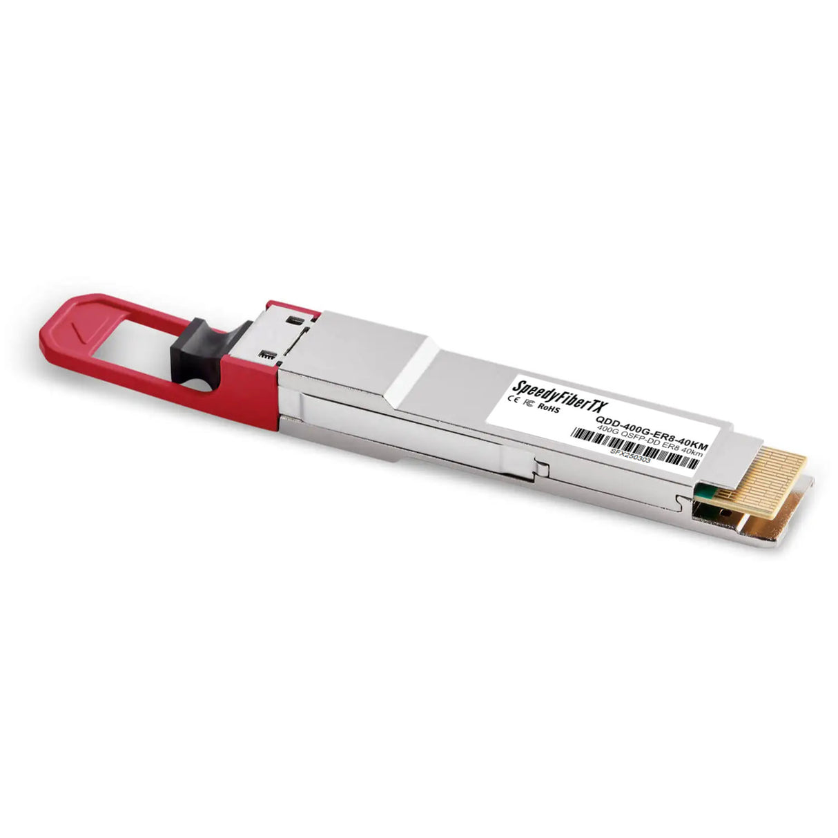 400GBASE-ER8 QSFP-DD PAM4 1310nm 40km DOM Duplex LC/UPC SMF Optical Transceiver Module