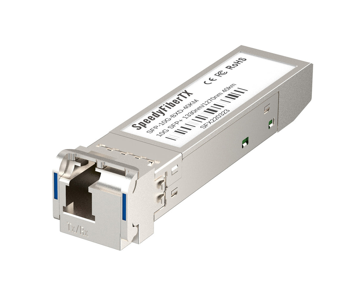 【博光通訊】10GBASE-BX40-D BiDi SFP+單模光模組 1330nm-TX/1270nm-RX 40km DOM 單工LC/UPC