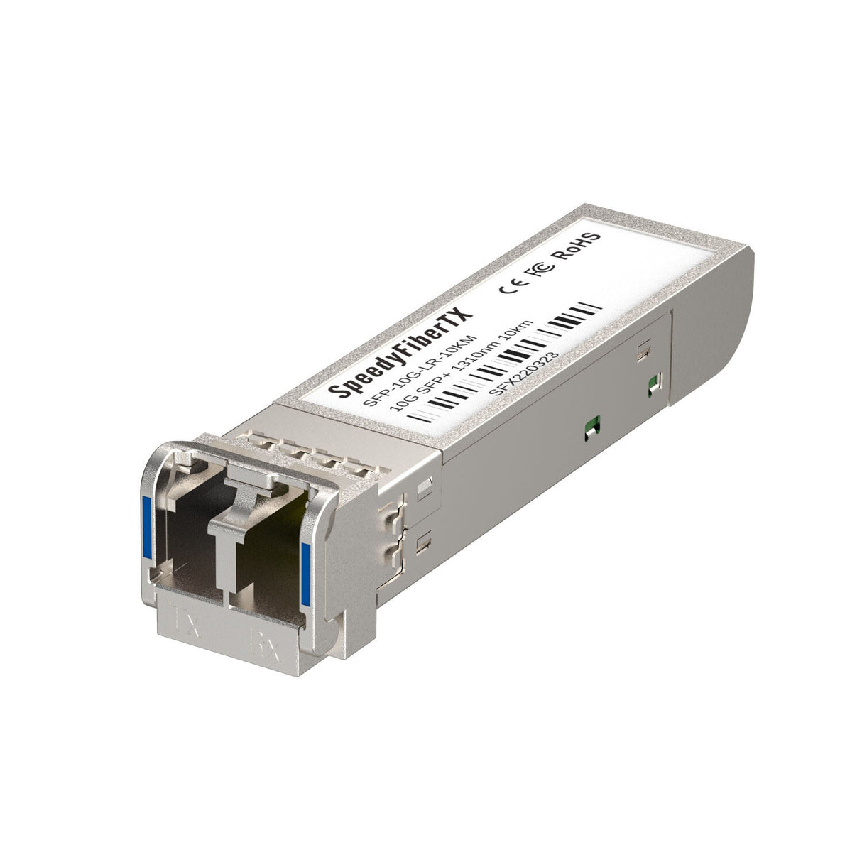 SpeedyFiberTX 10GBASE-LR SFP+ Transceiver Module | Cisco SFP-10G-LR Compatible 1310nm 10km LC DOM