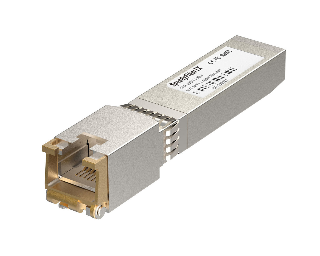 【博光通訊】10GBASE-T SFP+工業級電口模組 30m RJ-45 (LOS)