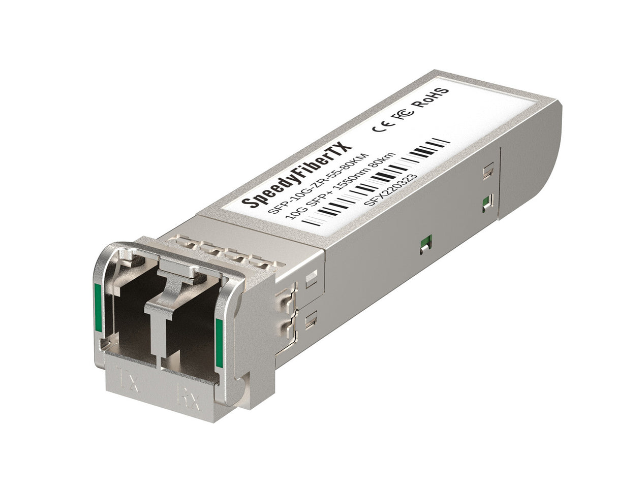 【博光通訊】10GBASE-ZR SFP+單模光模組 80km DOM 雙工LC/UPC