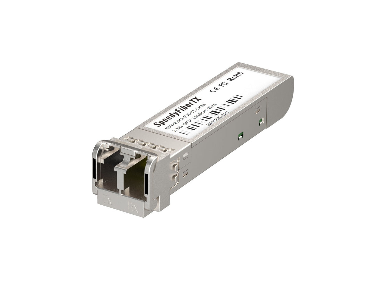 【博光通訊】2.5GBASE-IX SFP光模組 1310nm 2km DOM LC雙工 SMF
