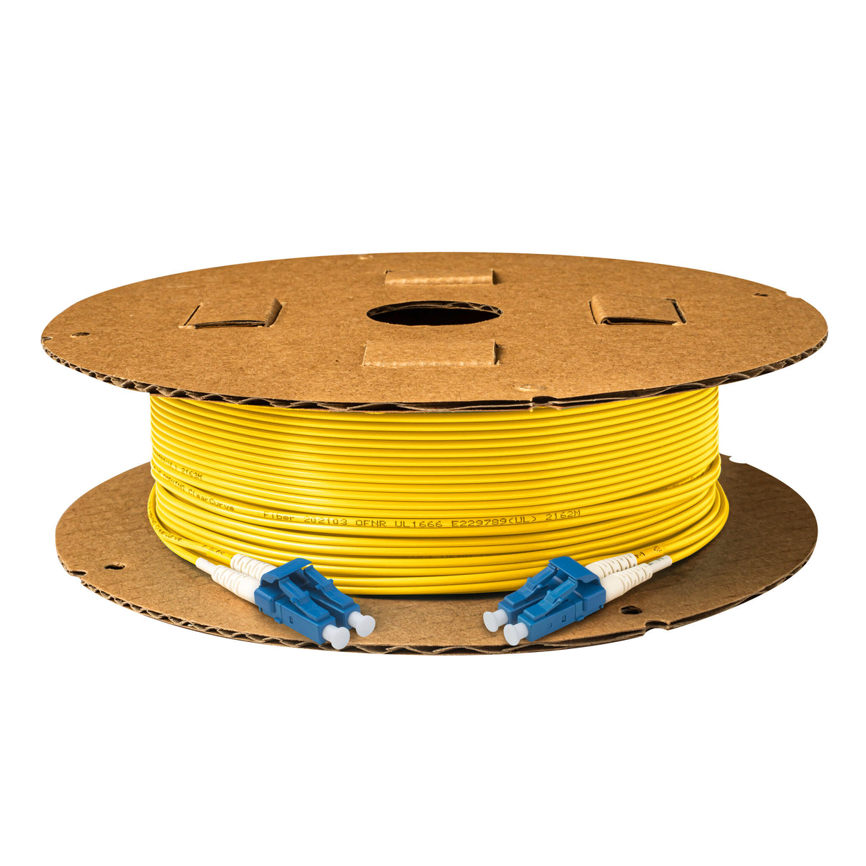 SpeedyFiberTX Single-mode LC/UPC Fiber Patch Cable | Corning SMF-28 Ultra | Low Insertion Loss 0.1dB | Optimized for Hi-Res Audio Streaming