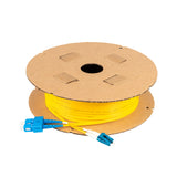 SpeedyFiberTX Low Loss 0.15dB LC/UPC to SC/UPC Single-Mode Duplex Fiber Patch Cable | Corning SMF-28 Ultra Fiber | OS1/OS2 Compatible | LSZH Jacket