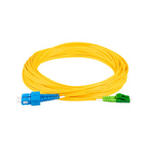 SpeedyFiberTX Low Loss 0.15dB LC/APC to SC/UPC Single-Mode Duplex Fiber Patch Cable | Corning SMF-28 Ultra Fiber | OS1/OS2 Compatible | LSZH Jacket